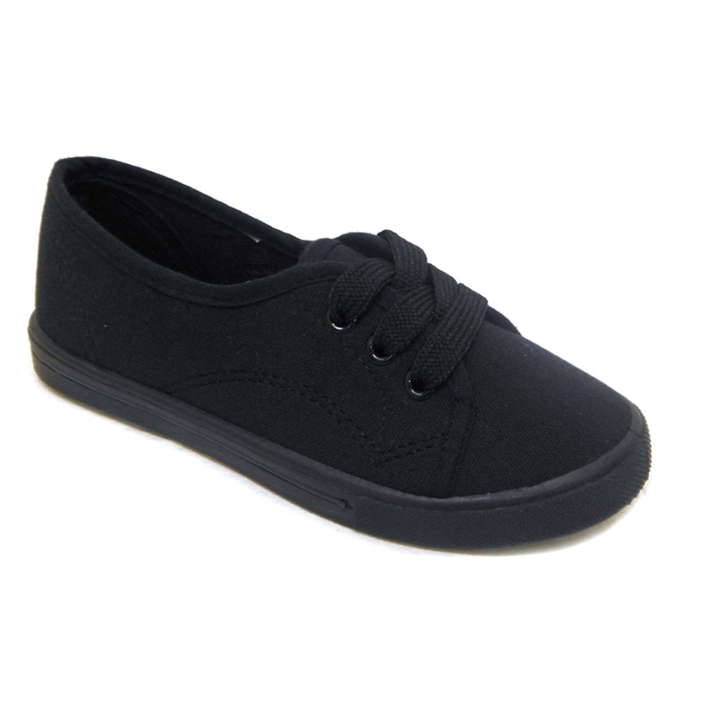 NWT Rockland Black Cutie Sneakers (Little Girl 2)